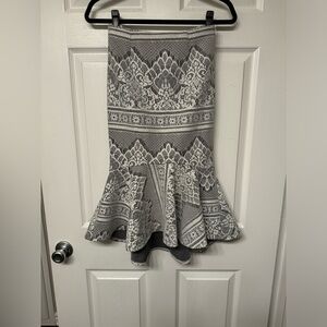Lace Midi Skirt